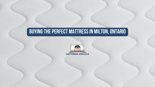 Buying The Perfect Mattress In Milton, Ontario at mattress miracle