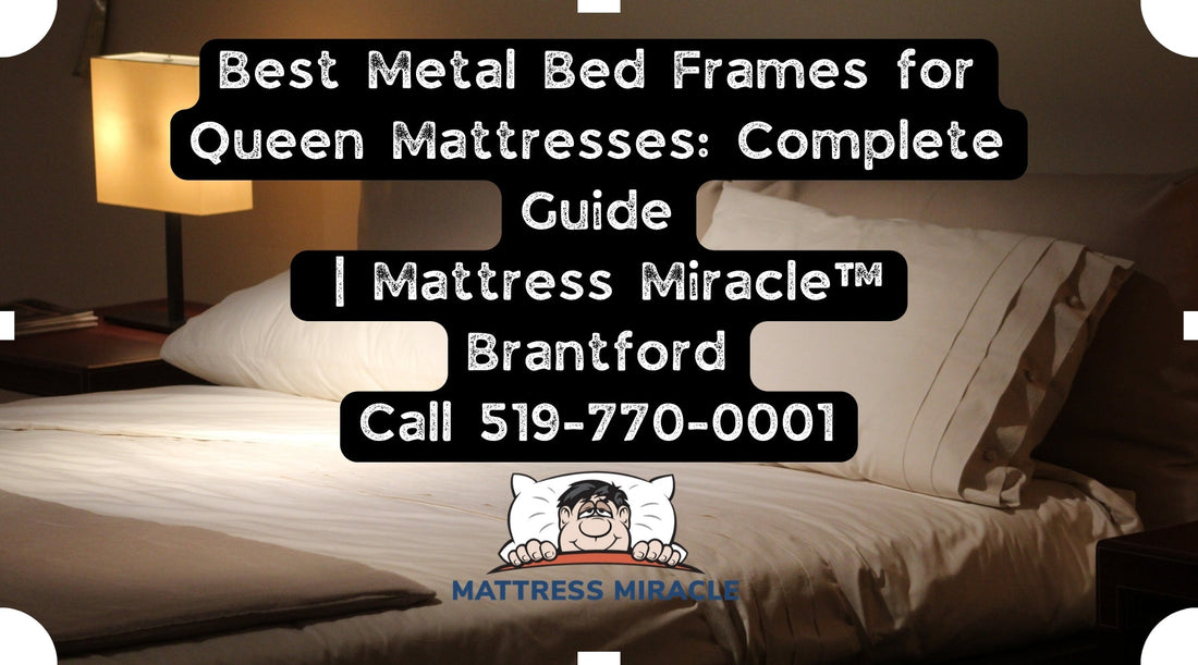 best metal bed frames for queen mattresses at mattress miracle brantford