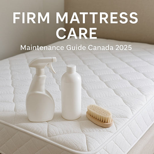 How to care for firm mattresses in Canada - maintenance tips and cleaning advice