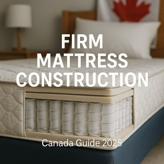 Firm mattress construction and engineering - how firm support is built in Canada