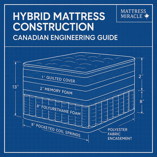 hybrid mattress construction canada 2025 guide at mattress miracle brantford cover