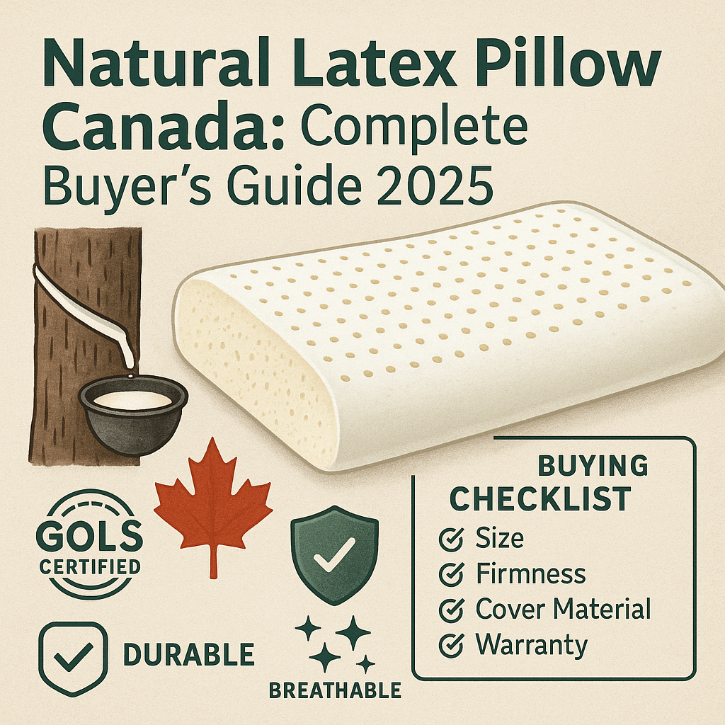 natural latex pillow canada complete buyers guide