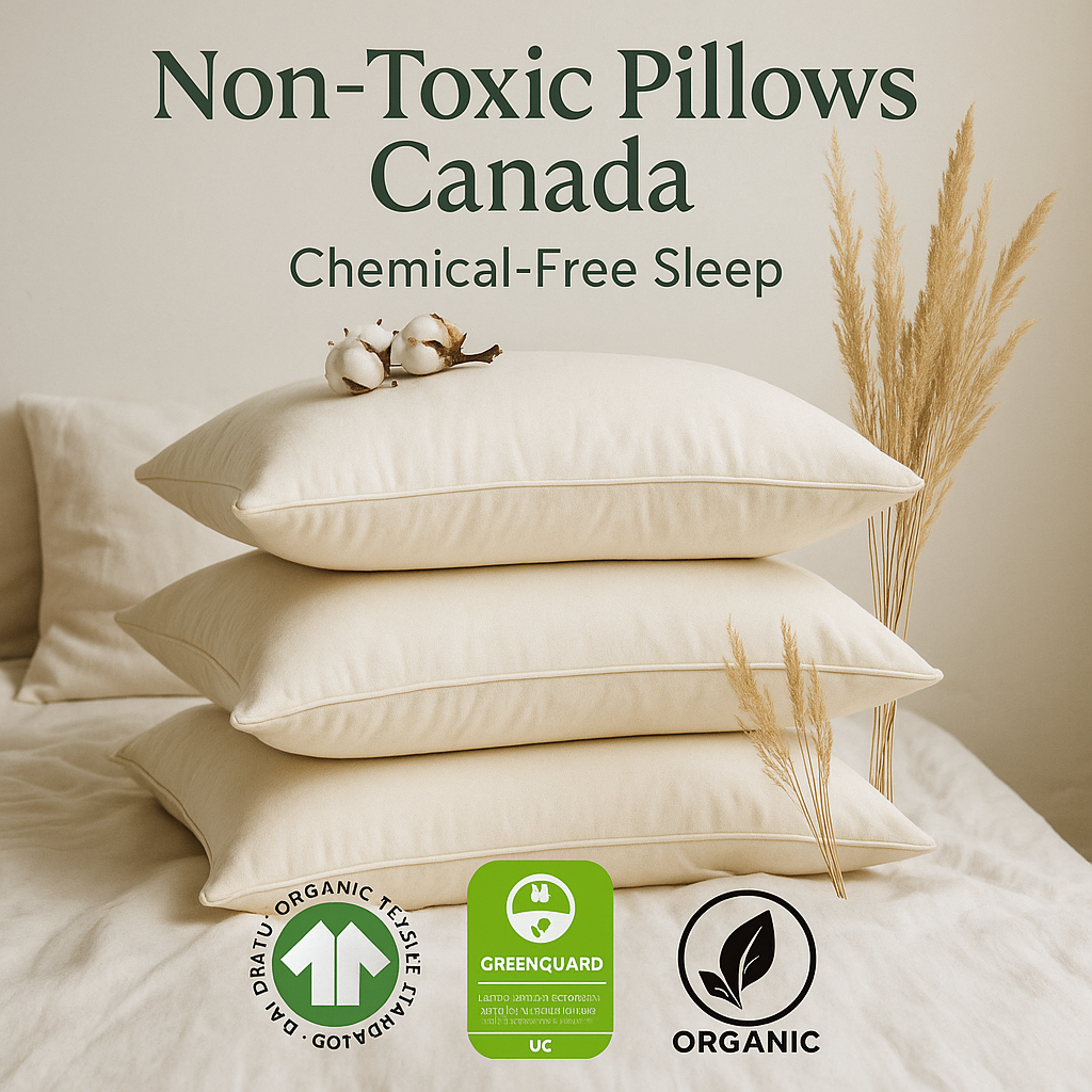 non toxic pilllows canada guide at mattress miracle in brantford