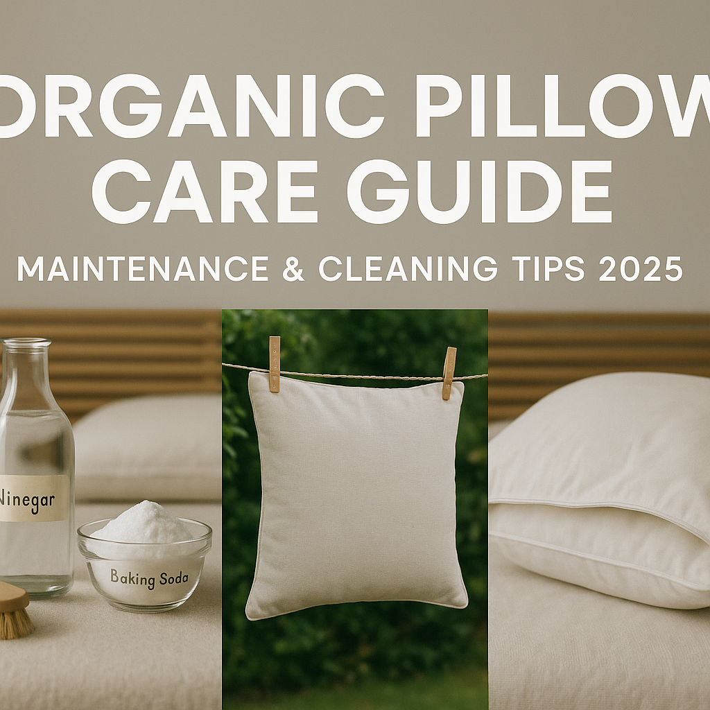 organic pillow car guide maintenance and cleaning tops at mattress miracle 2025