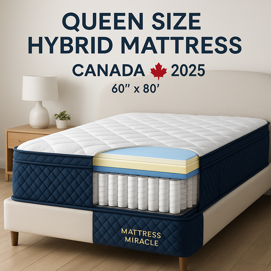 queen size hybrid mattress canada at mattress miracle brantford cover photo