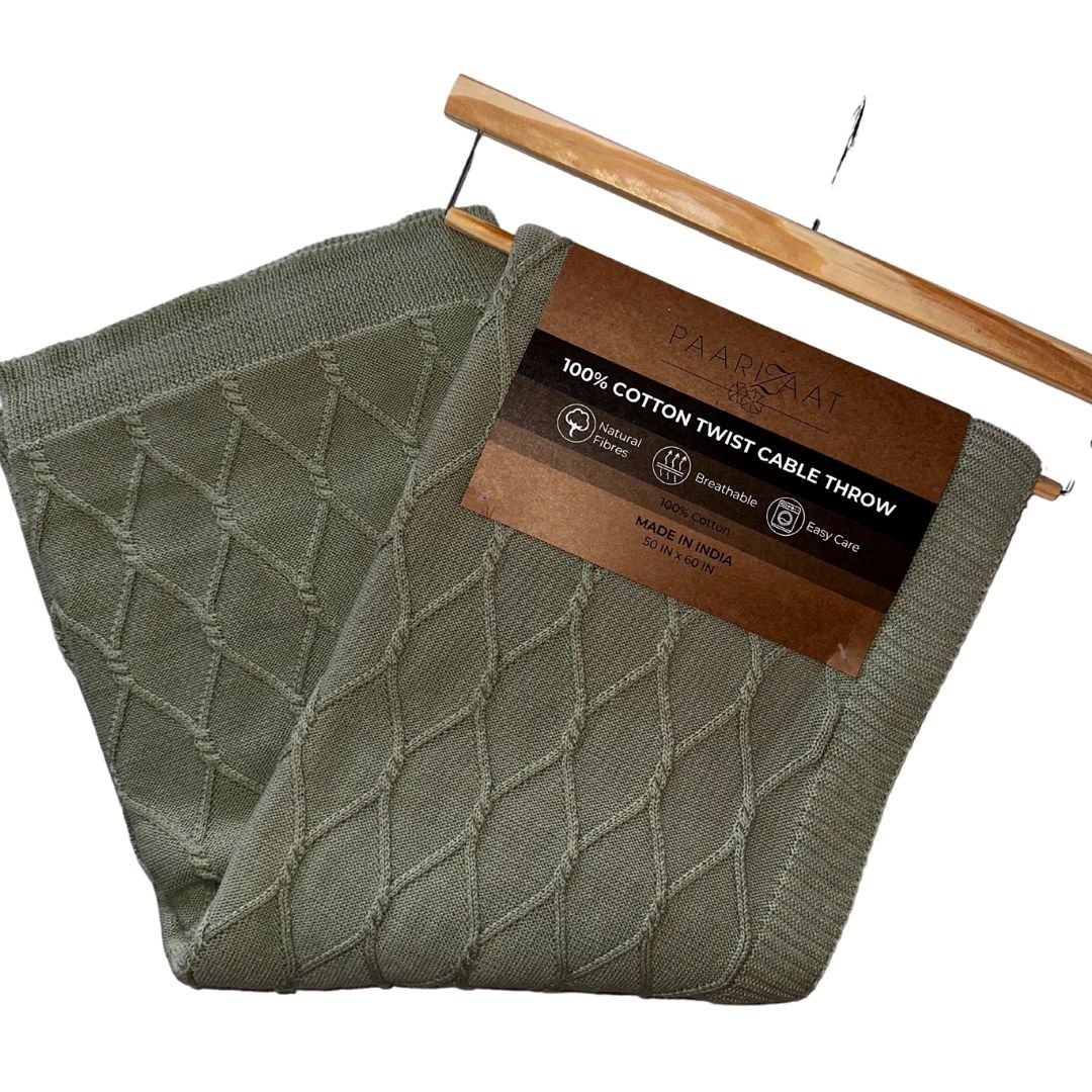 100% Cotton Throw