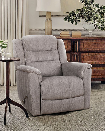 Grey Fabric Swivel Recliner Chair Near me