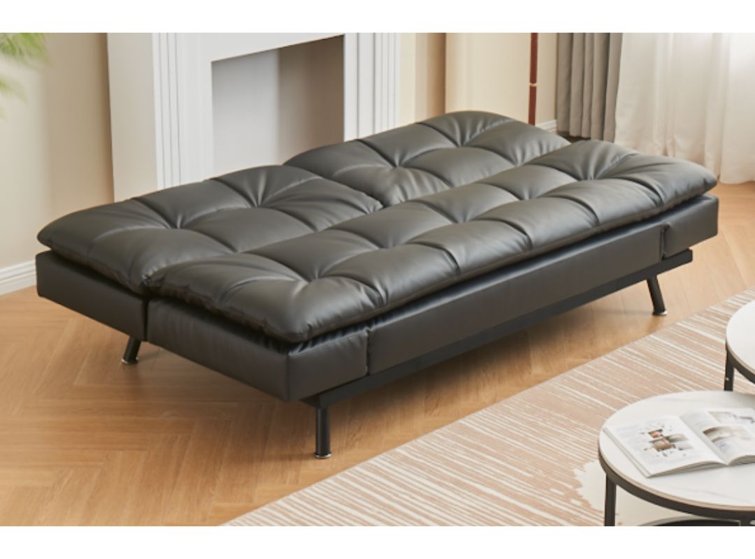 Orionis Leather Sofa Bed