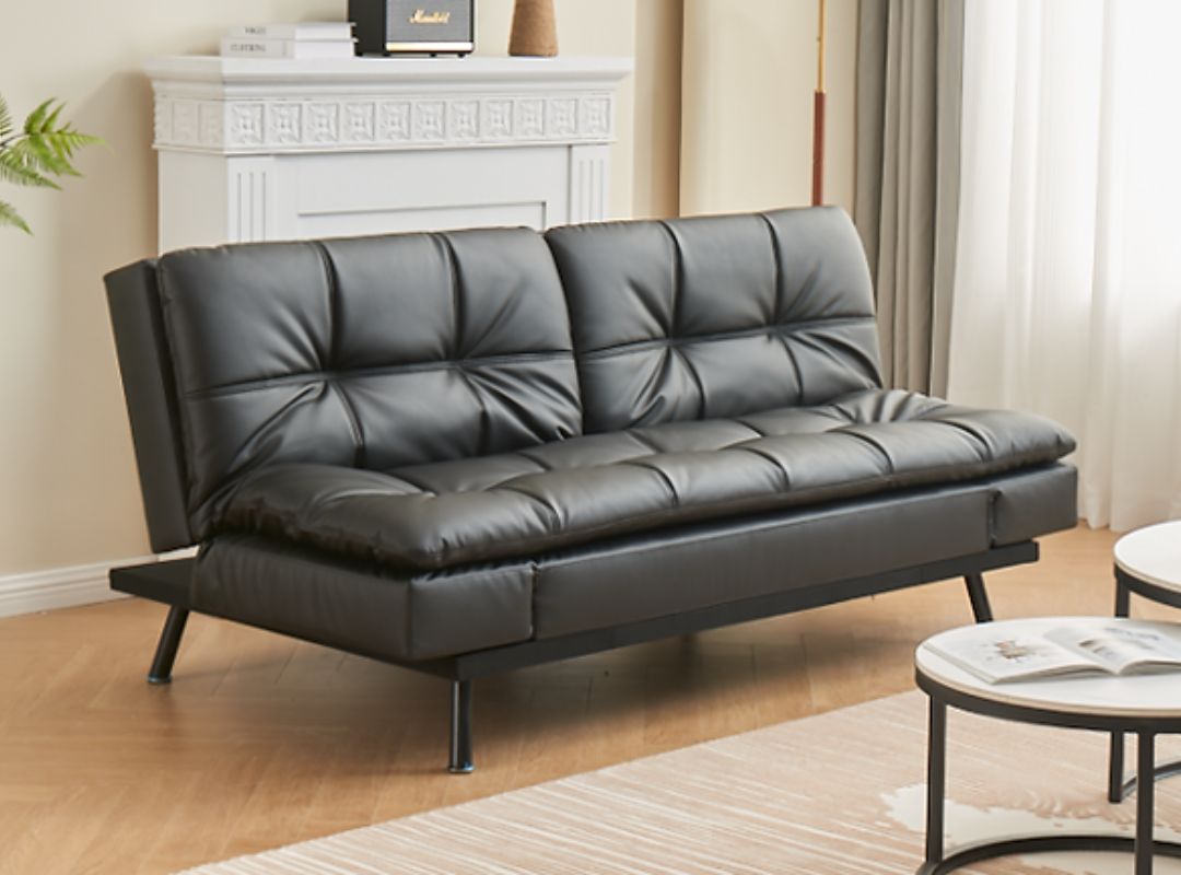 Orionis Leather Sofa Bed