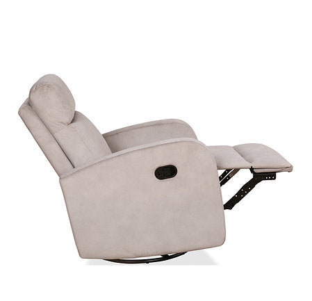 beige soft fabric recliner chair on sale brantford