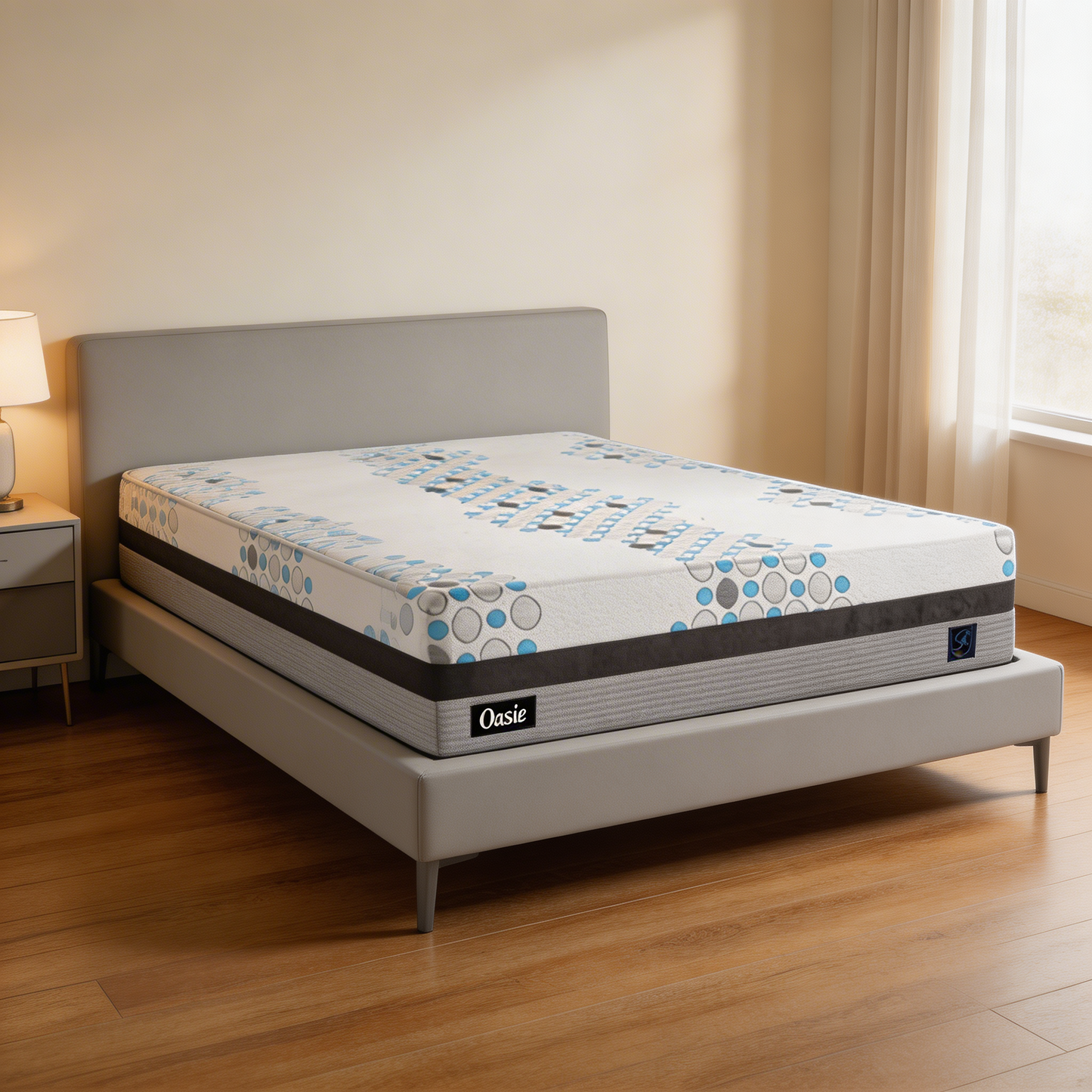 Oasis Mattress - Cool Gel & 3-Zone Coil Support | Mattress Miracle Brantford - View 4