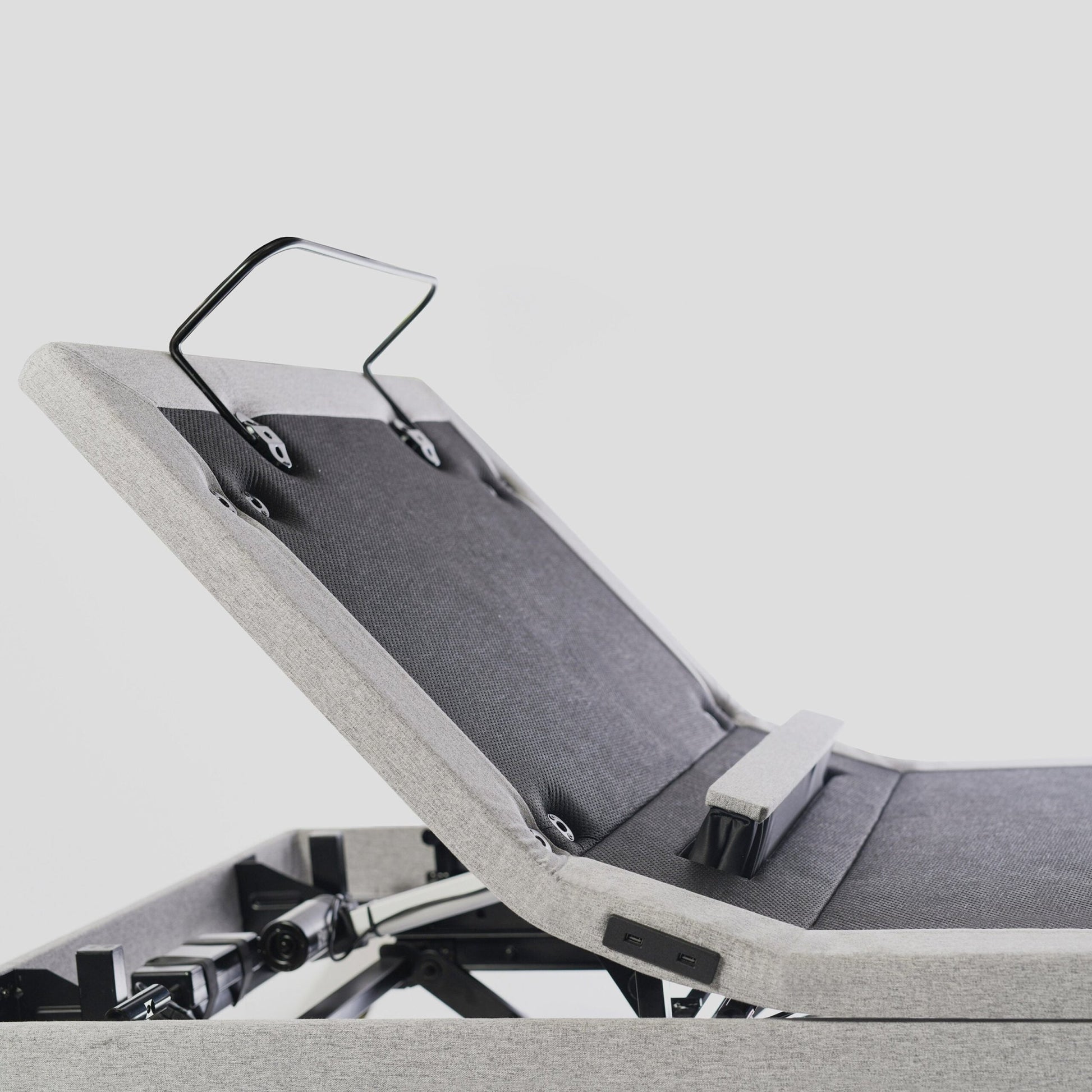 Sophia 2 Adjustable Twin XL Bed by Orthex on a 45 degree angle at Mattress Miracle Brantford ON