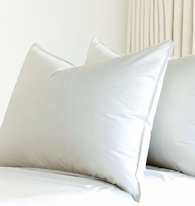 TENCEL Organic Cotton White Goose Down Pillow | 600 Loft