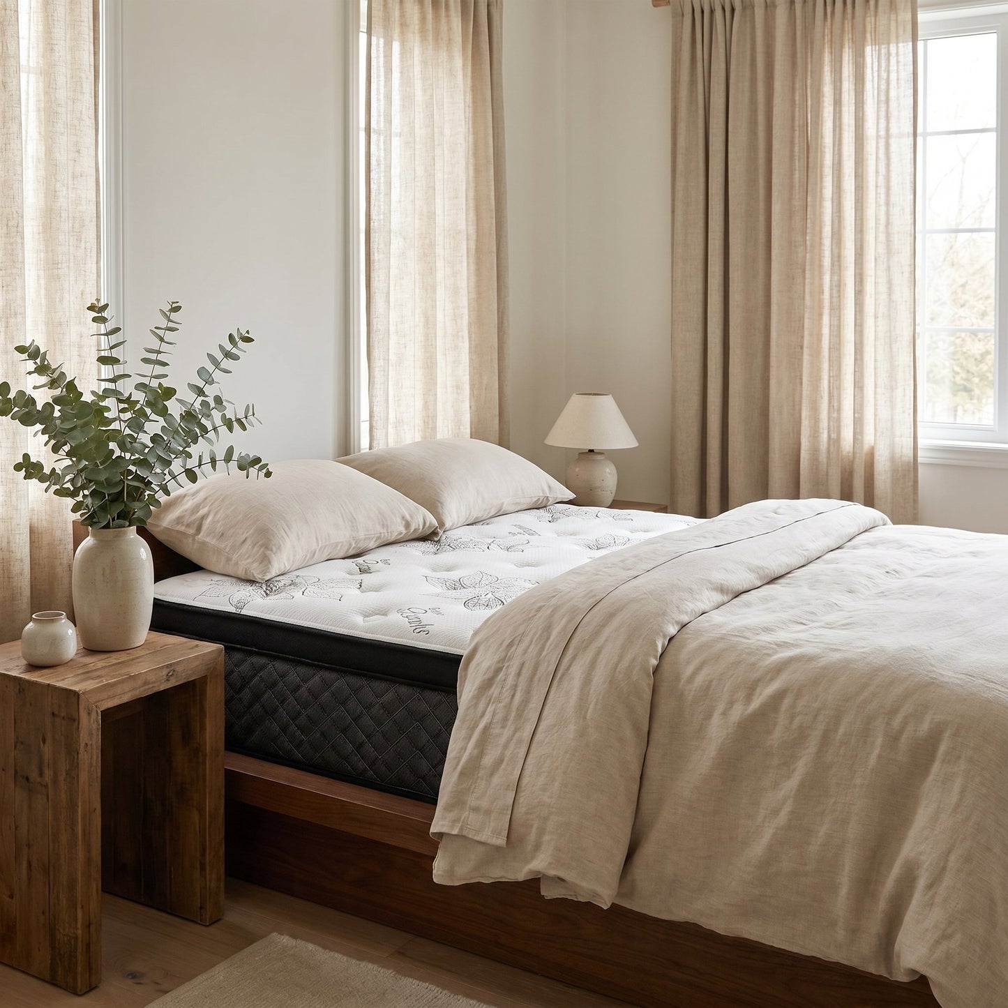 Victoria Mattress | Plush Soft Comfort styled in a Canadian master bedroom