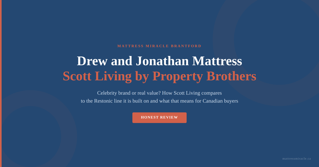 Drew and Jonathan mattress Scott Living Property Brothers review
