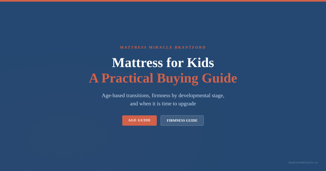 Mattress for kids practical buying guide age transitions and firmness