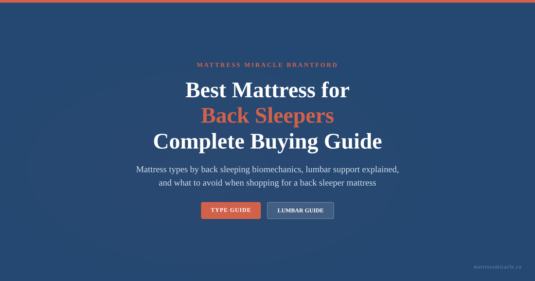 Best mattress for back sleepers complete buying guide