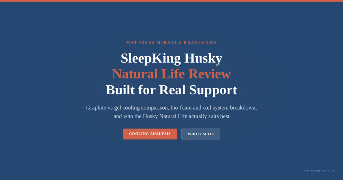 SleepKing Husky Natural Life mattress review built for real support