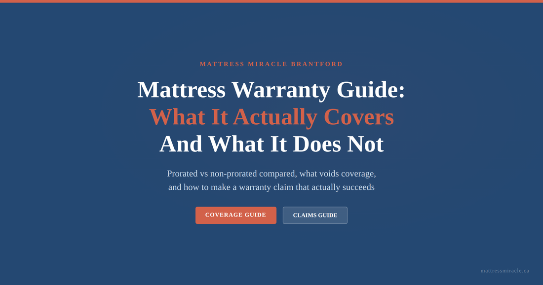 Mattress warranty guide what it actually covers and what it does not