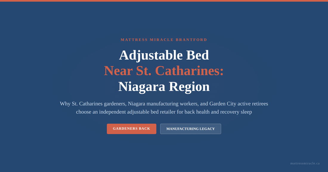 Adjustable bed near St Catharines Niagara Region Garden City gardeners manufacturing guide