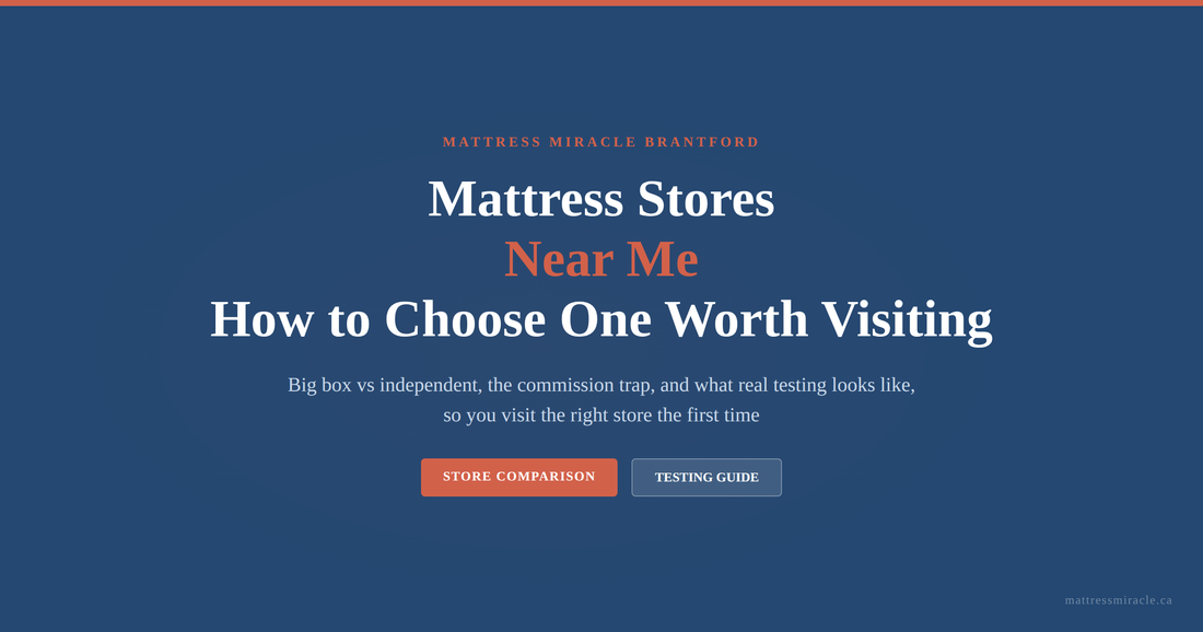 Mattress stores near me how to choose one worth visiting Canada
