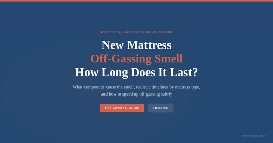 New mattress off-gassing smell how long does it last