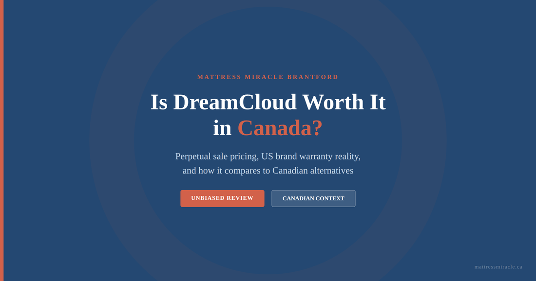 Is DreamCloud mattress worth it Canada 2026 review
