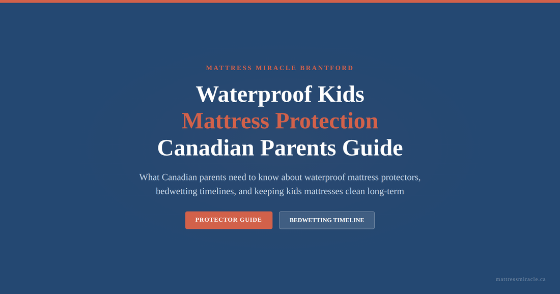 Waterproof Mattress Protection for Kids: Canadian Parents Guide