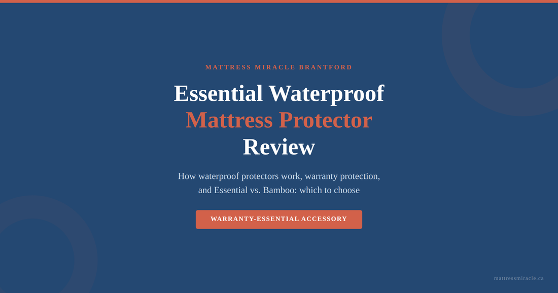 Essential waterproof mattress protector review warranty protection