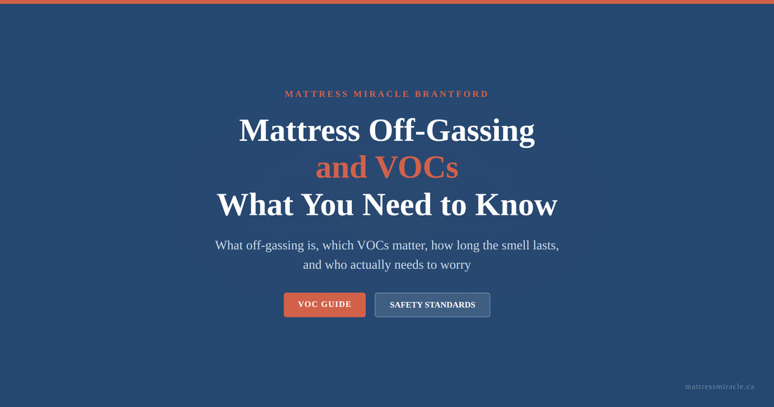 Mattress off-gassing VOC guide what you need to know