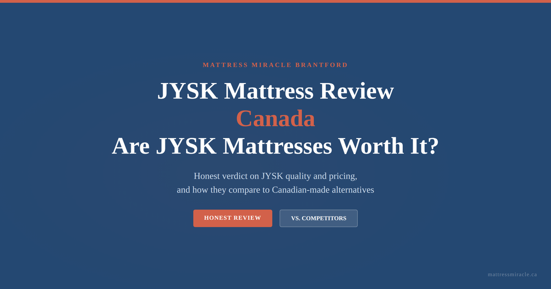 JYSK mattress review Canada are JYSK mattresses worth it