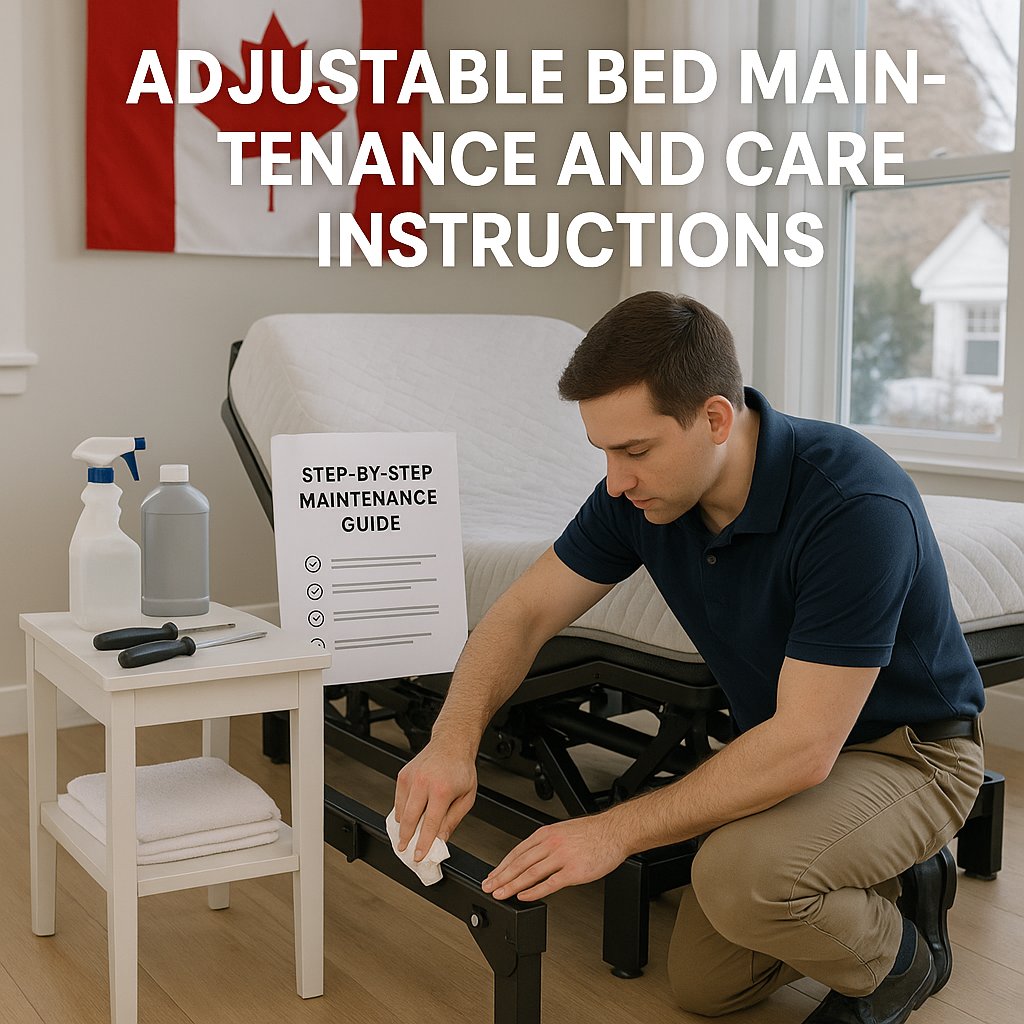 adjustable bed maintenance and care instructions at mattress miracle brantford cover