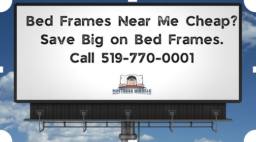 bed frames near me cheap at mattress miracle