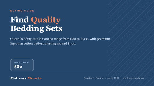 Bedding Sets Canada: Buying Guide - Mattress Miracle Brantford