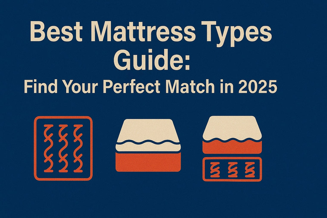 Best Mattress Types Guide: Find Your Perfect Match in 2025