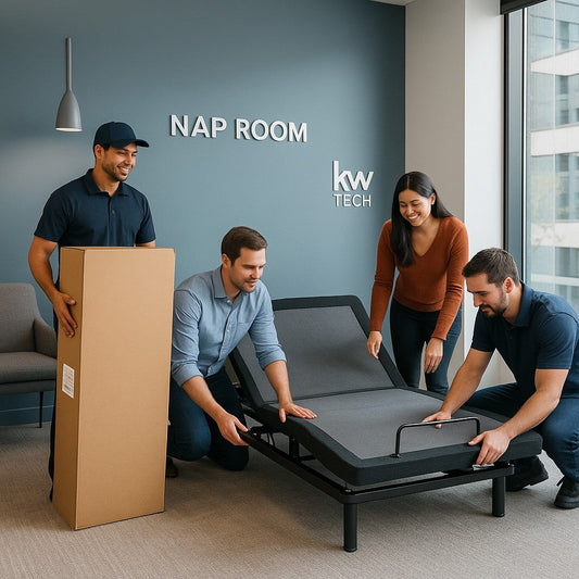 Wayne Gretzky Sports Centre athlete bedroom with recovery mattress and performance sleep technology