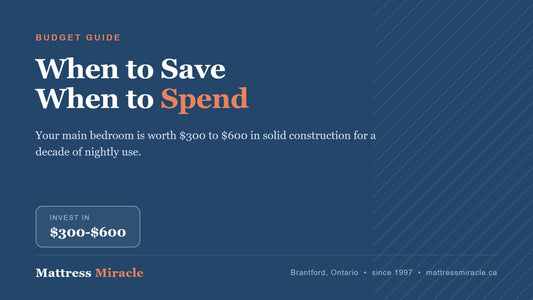 Budget Bed Frame in Canada: When to Save and When to Spend More - Mattress Miracle Brantford