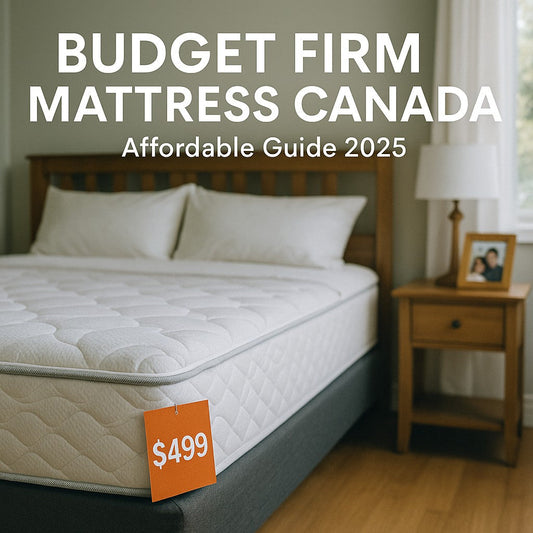 Budget firm mattresses Canada - affordable options without compromising support quality