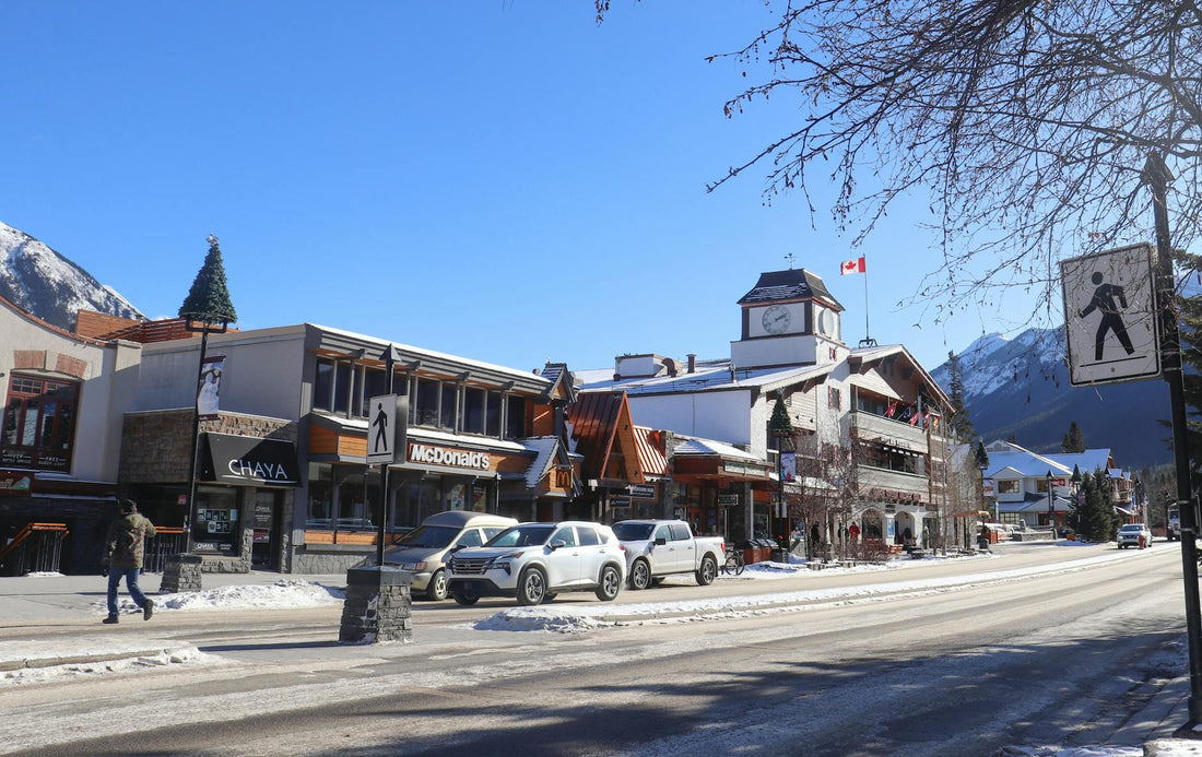Rocky Mountains scenic town near Canmore Alberta - Mattress Miracle