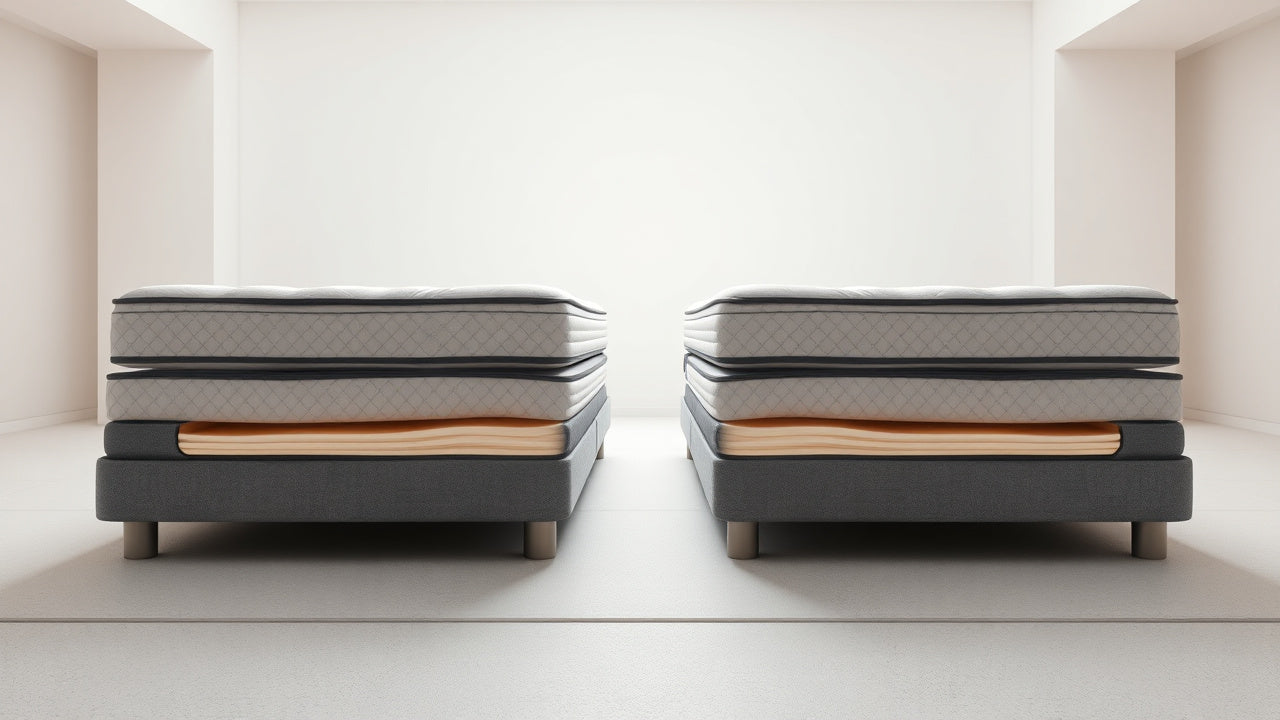 Continuous Pattern Mattress Continuous Coil vs Soft Mattress Canada | Mattress Miracle