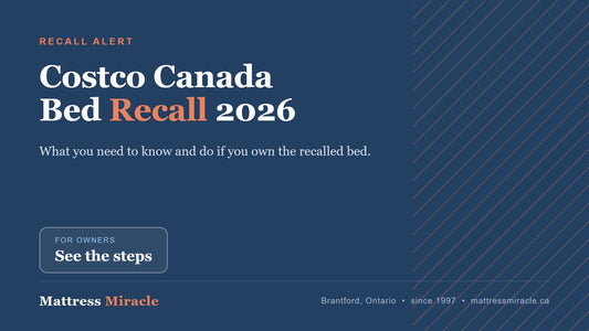 Costco Canada Bed Recall 2026: What You Need to Know - Mattress Miracle Brantford