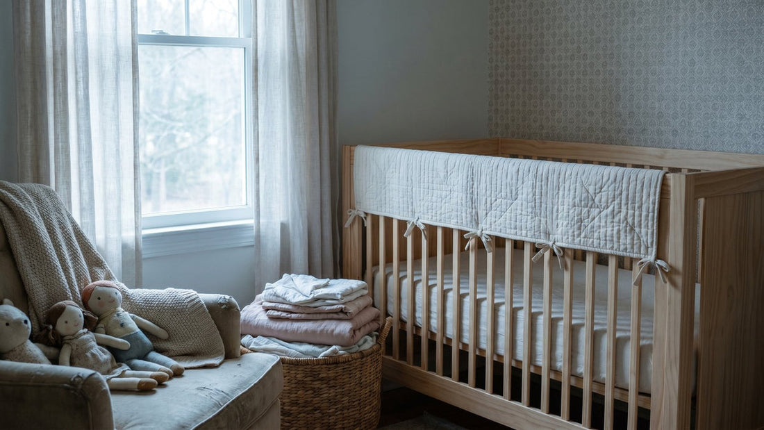 Crib rail cover teething guard safe - Mattress Miracle Brantford