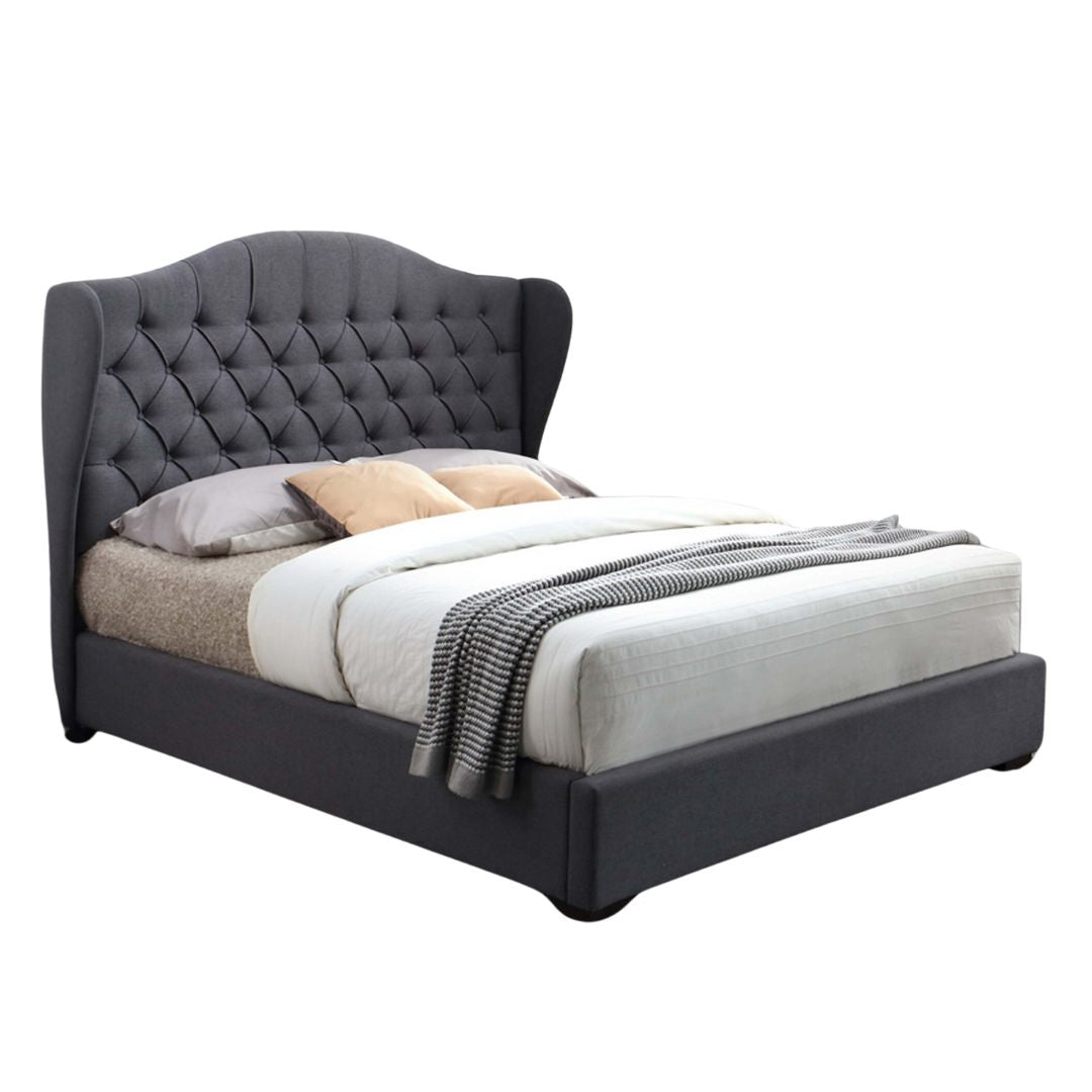 Upholstered Beds in Brantford: Velvet, Fabric, Tufted, and Wingback Styles