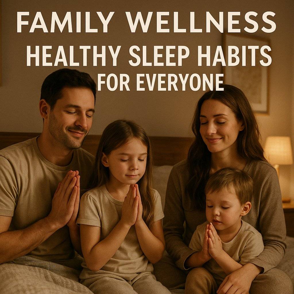 family wellness healthy sleep habits for everyone at mattress miracle in brantford