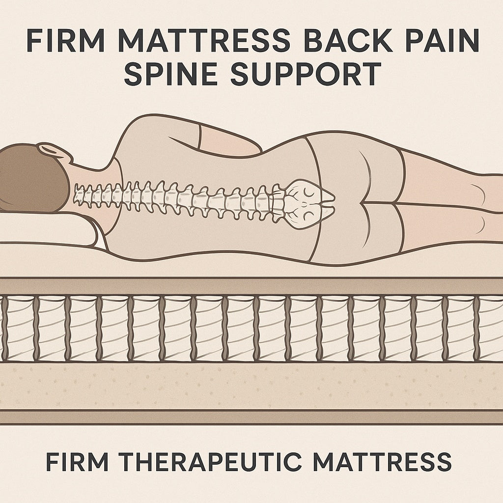 firm mattress fr backpain spin support available at mattress miracle
