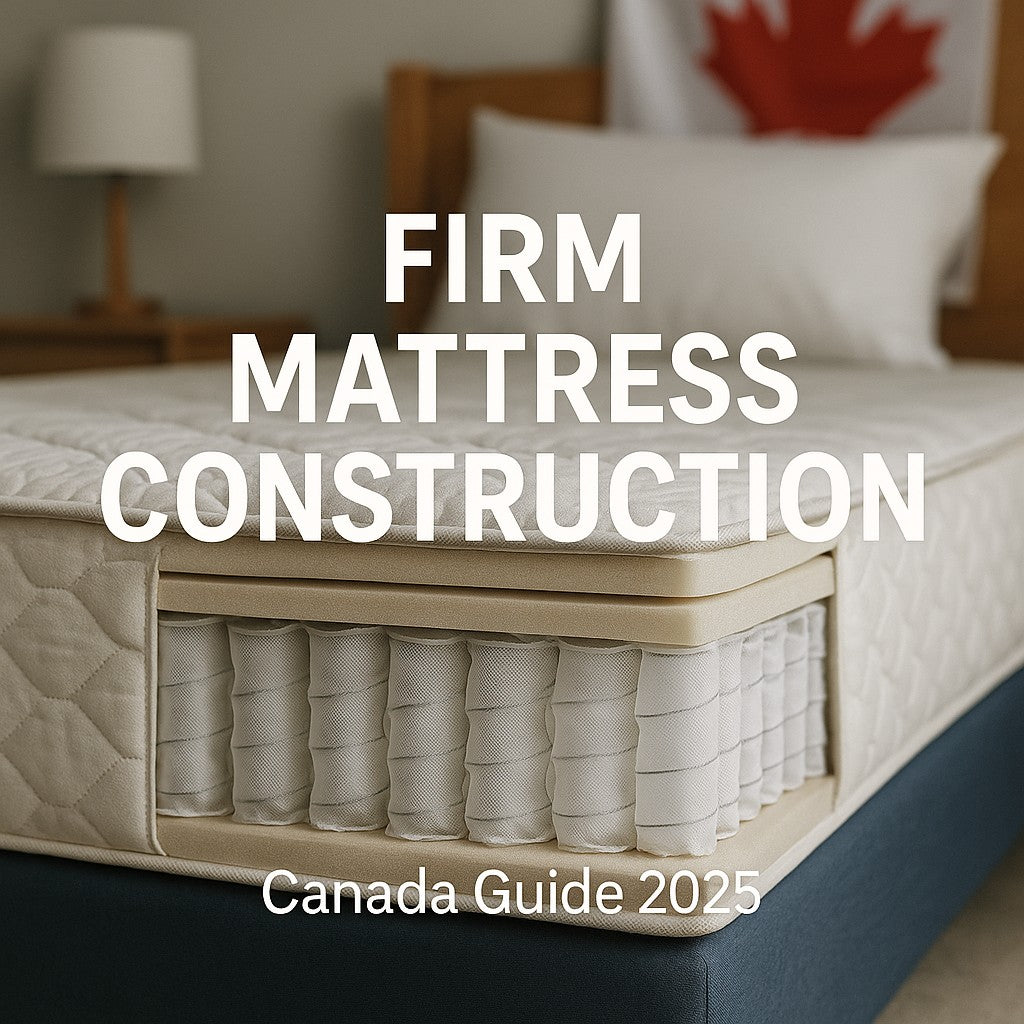 Firm mattress construction and engineering - how firm support is built in Canada