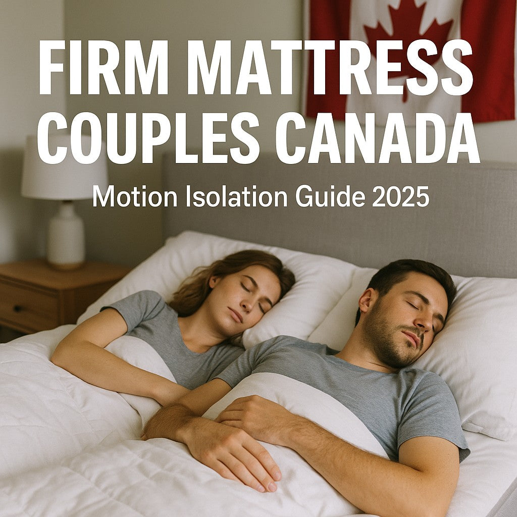 Best firm mattresses for couples in Canada - motion isolation with firm support