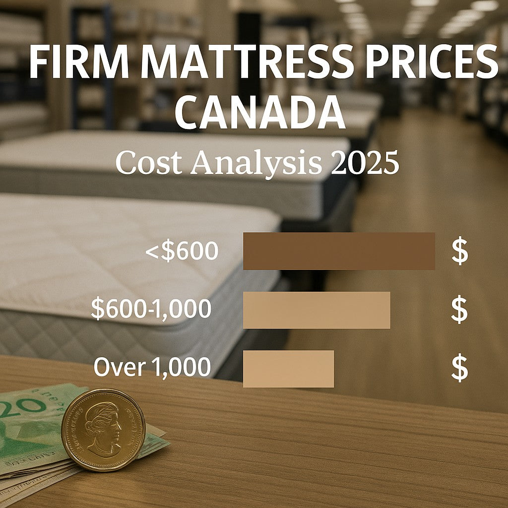 Firm mattress prices in Canada 2025 - cost breakdown and value comparison guide