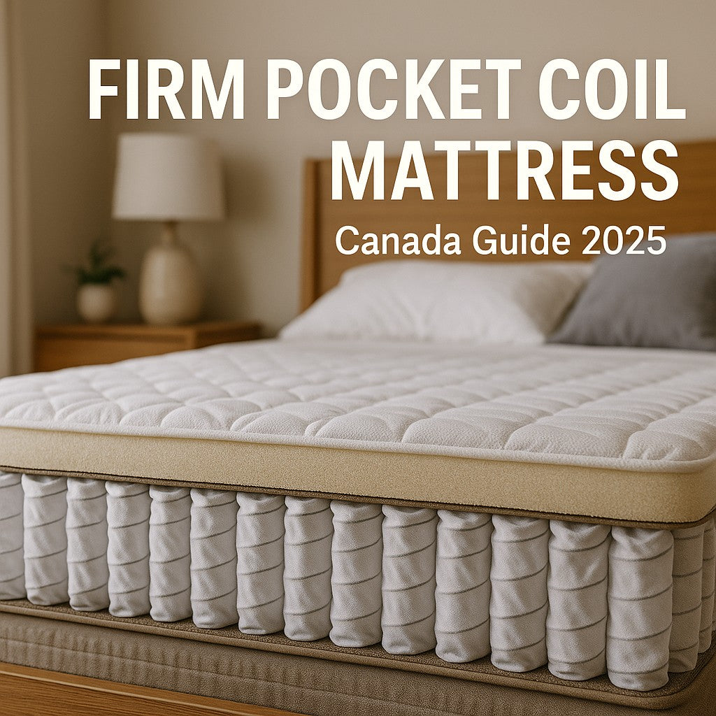 Firm pocket coil mattresses Canada - advanced coil technology with firm support
