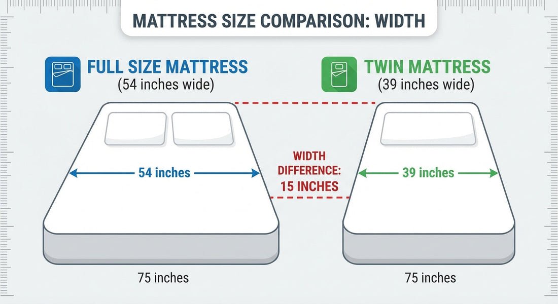 Full Size Mattress vs. Twin: Which is Right for Your Room?